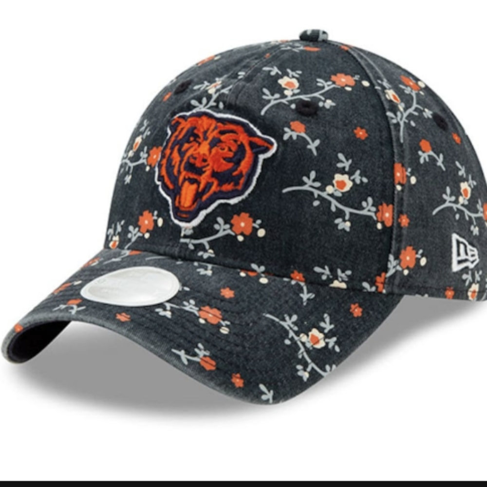 Chicago Bears Floral Hat